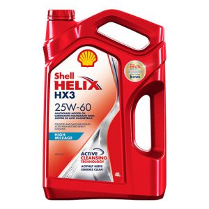 Aceite Shell Helix HX3 25w60 x 4 Lt