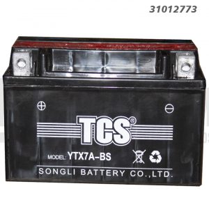 Bateria Moto TCS YTX7A-BS 6Ah + -