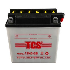 Bateria Moto TCS YT5AL-BS 12N5-3B 5Ah  - +