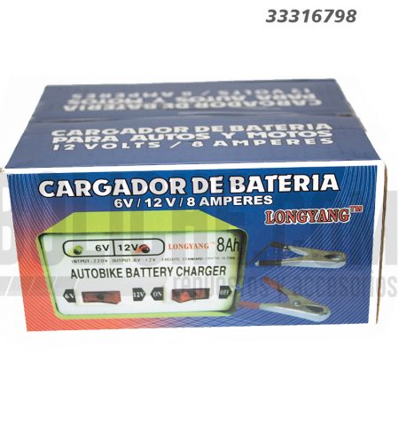 Cargador Bateria 6-12V 8A Deezer
