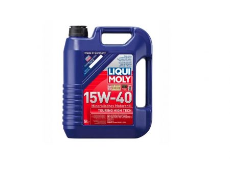 Aceite Liqui Moly 15W-40x5Lt Touring Higt Tec