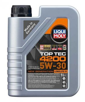 Aceite Liqui Moly 5W-30x5Lt Top Tec 4200