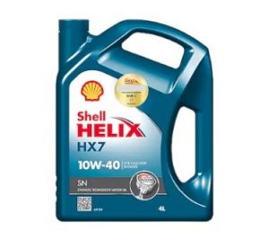 Aceite Shell Helix HX7 10W40 4LTS S/Sello 4x4