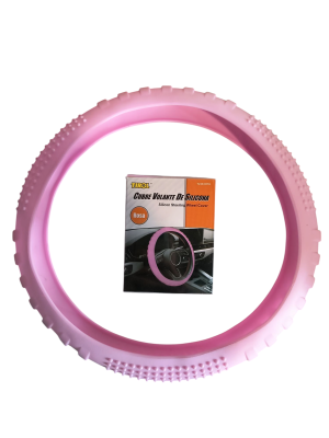 Cubre Volante Silicona Rosa T24335/PK