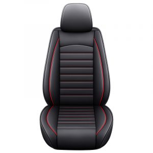 Funda Asiento Lujo Negro Rojo CF8304/BR TW