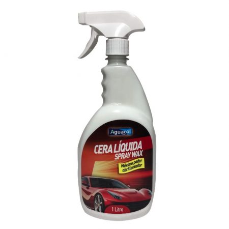 Cera Auto Liquida Blanca Aguacol 1LT Gatillo