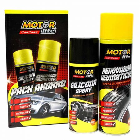 Silicona Tablero+Renovador Motorlife