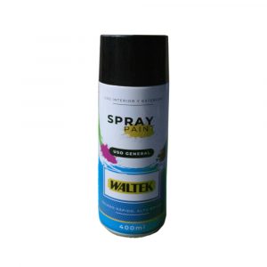 Pintura Spray Negro Waltek W71NE39