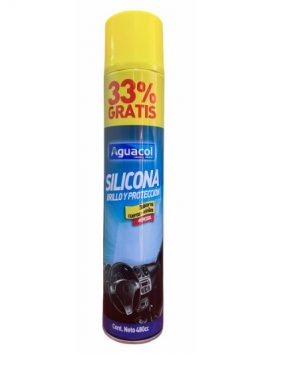 Silicona Tablero Spray Aguacol 480cc