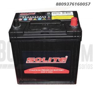 Bateria Solite 42B19L 38AH CCA370 - +