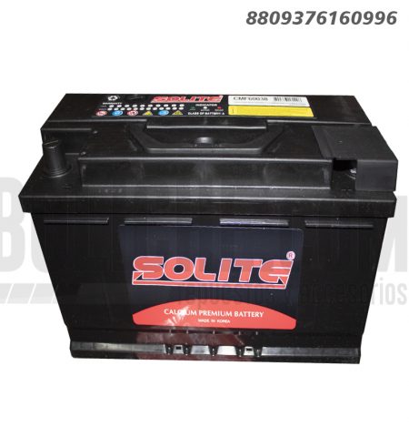 Bateria Solite CMF 60038 100AH CCA780 - +