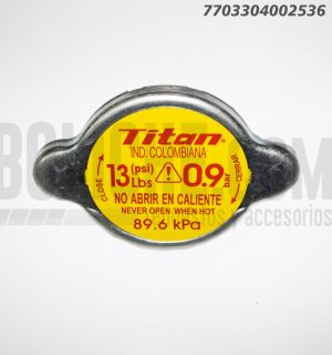 Tapa Radiador Titan 13lBS 0.9K Chica